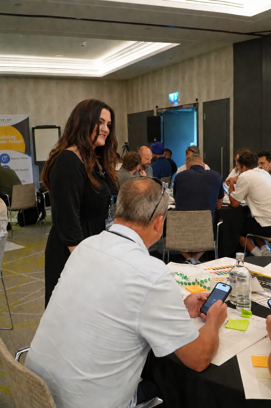 Angie Wilkes at a Construct Virtual event